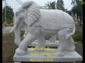 吉祥如意的石雕大象圖片